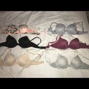 Wear everywhere tshirt lightly lined bras (pink)